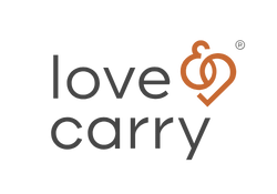 logo portabebes love & carry